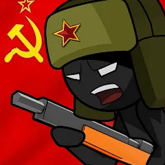 Stickman WW2 — взломанная версия — Много денег и кристаллов