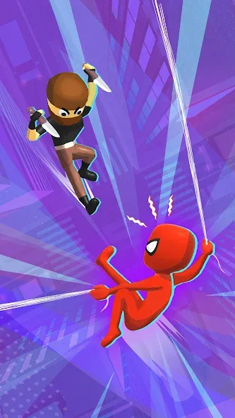 Web Master: Stickman Superhero — скриншот 1 Web Master: Stickman Superhero — скриншот 1