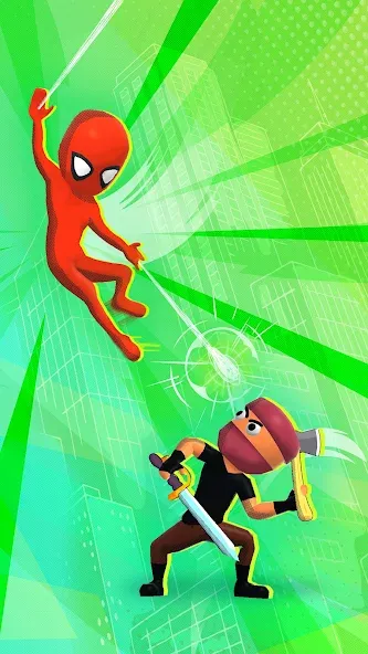 Web Master: Stickman Superhero — скриншот 2 Web Master: Stickman Superhero — скриншот 2