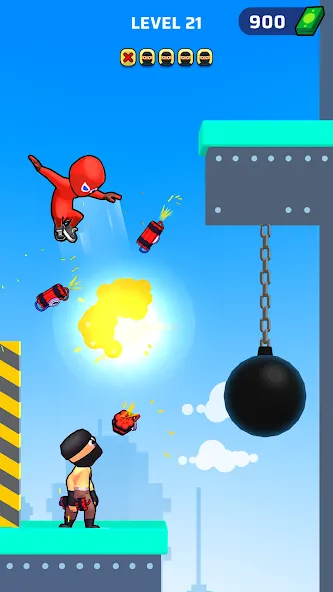 Web Master: Stickman Superhero — скриншот 4 Web Master: Stickman Superhero — скриншот 4