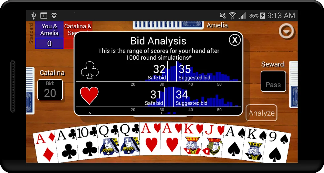 Pinochle Classic — скриншот 3