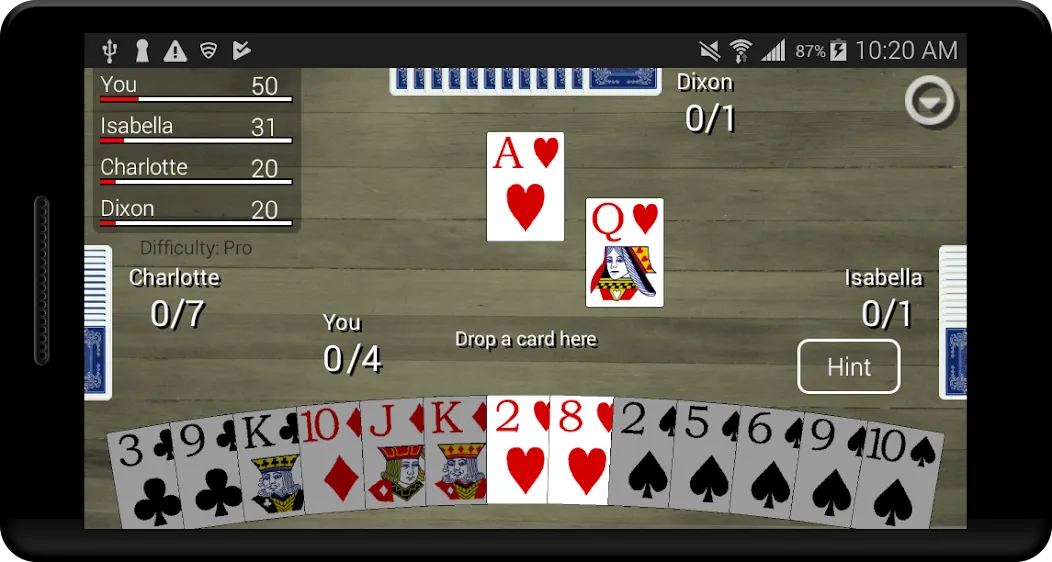 Spades Card Classic — скриншот 4