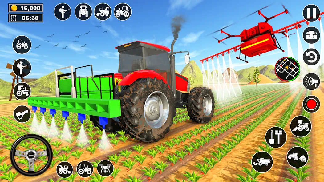 Real Tractor Driving Simulator — скриншот 4