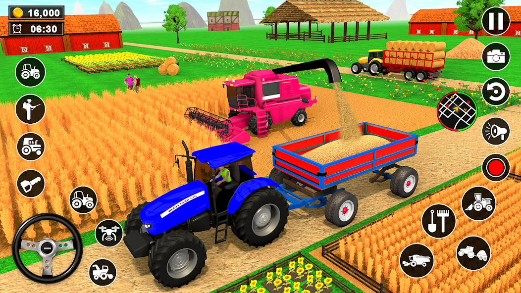 Real Tractor Driving Simulator — скриншот 5