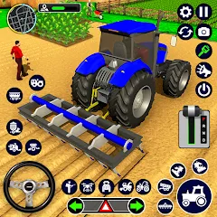 Real Tractor Driving Simulator — MOD Много денег