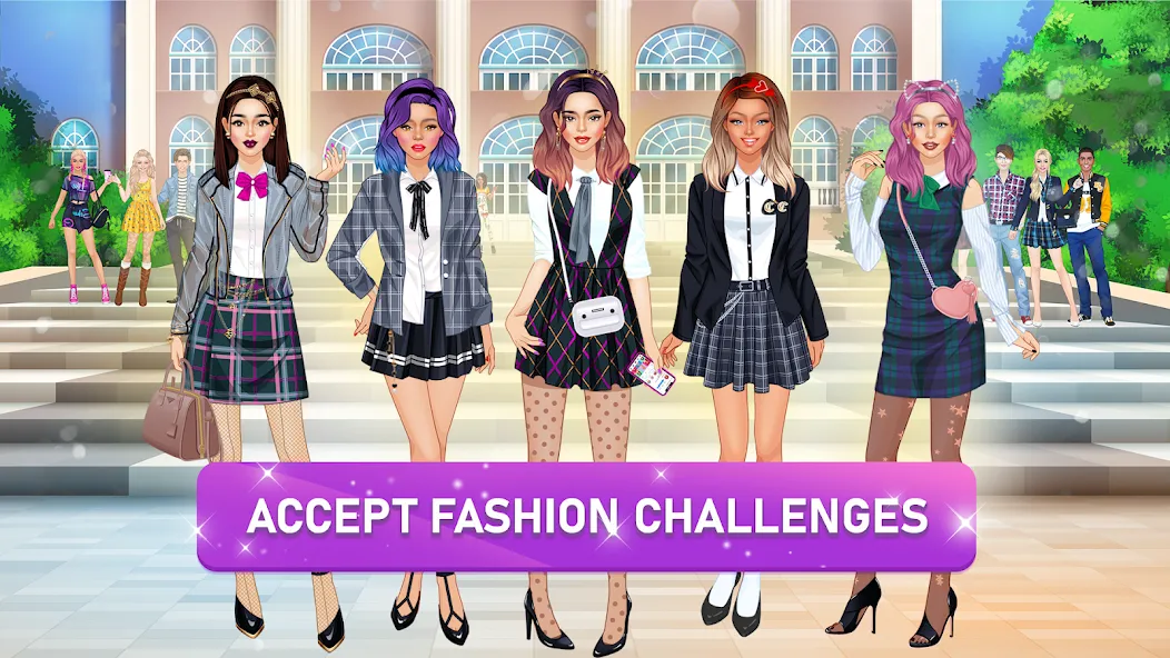 College Girls Team Makeover — скриншот 1