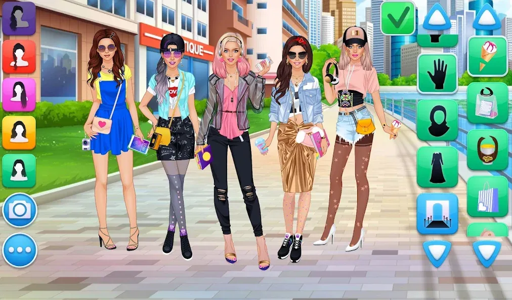 College Girls Team Makeover — скриншот 5