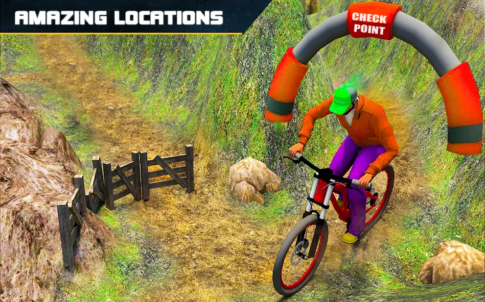 BMX Boy Bike Stunt Rider Game — скриншот 4