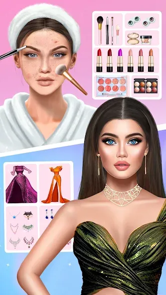 DIY Makeup: Beauty Makeup Game — скриншот 1 DIY Makeup: Beauty Makeup Game — скриншот 1