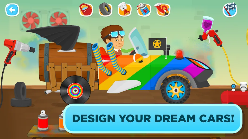 Garage Master - games for kids — скриншот 3