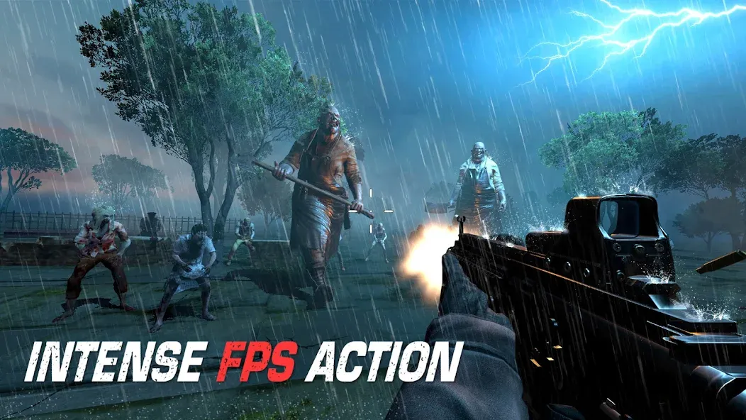 Zombie Hunter - Shooting Game — скриншот 1
