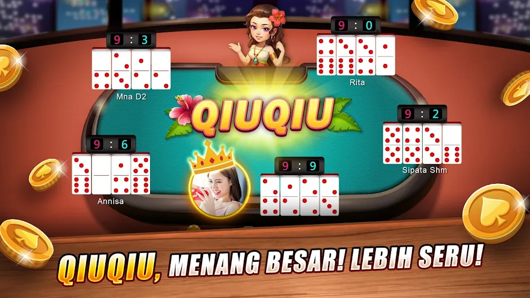 LUXY Domino Gaple QiuQiu Poker — скриншот 2