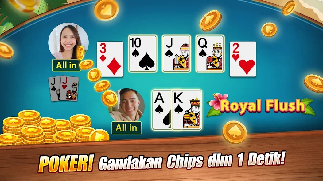 LUXY Domino Gaple QiuQiu Poker — скриншот 3