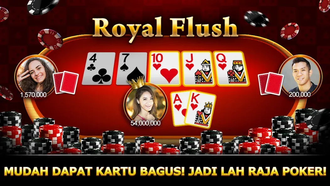 Luxy Poker-Online Texas Poker — скриншот 1