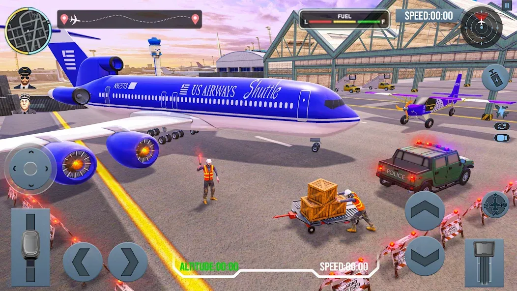 Airplane Simulator Plane Games — скриншот 2 Airplane Simulator Plane Games — скриншот 2