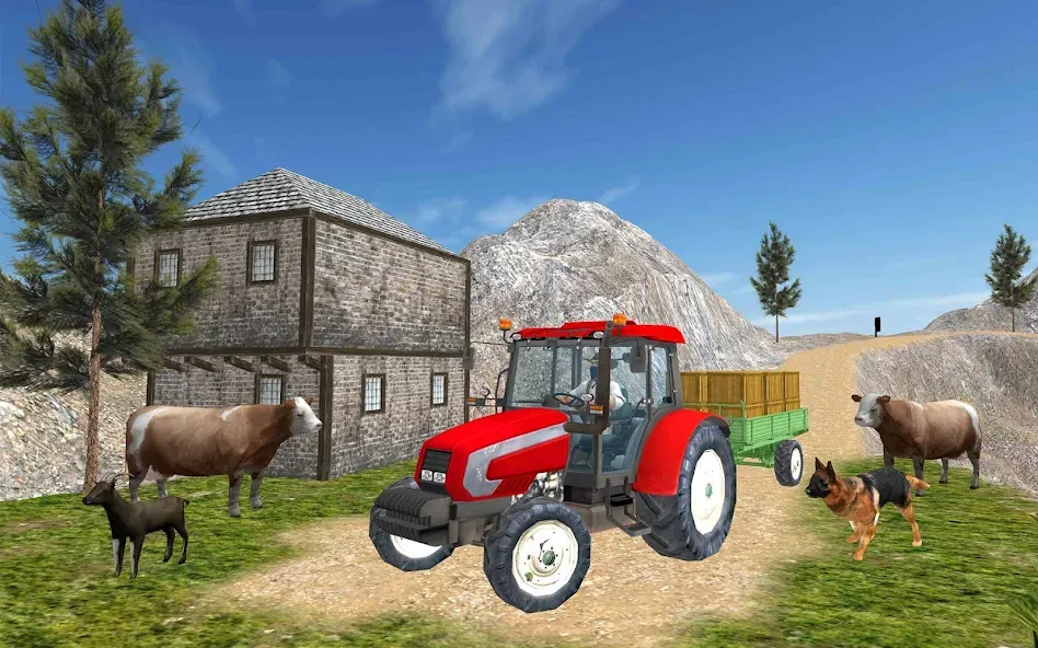 Tractor Driver 3D Farming Sim — скриншот 5