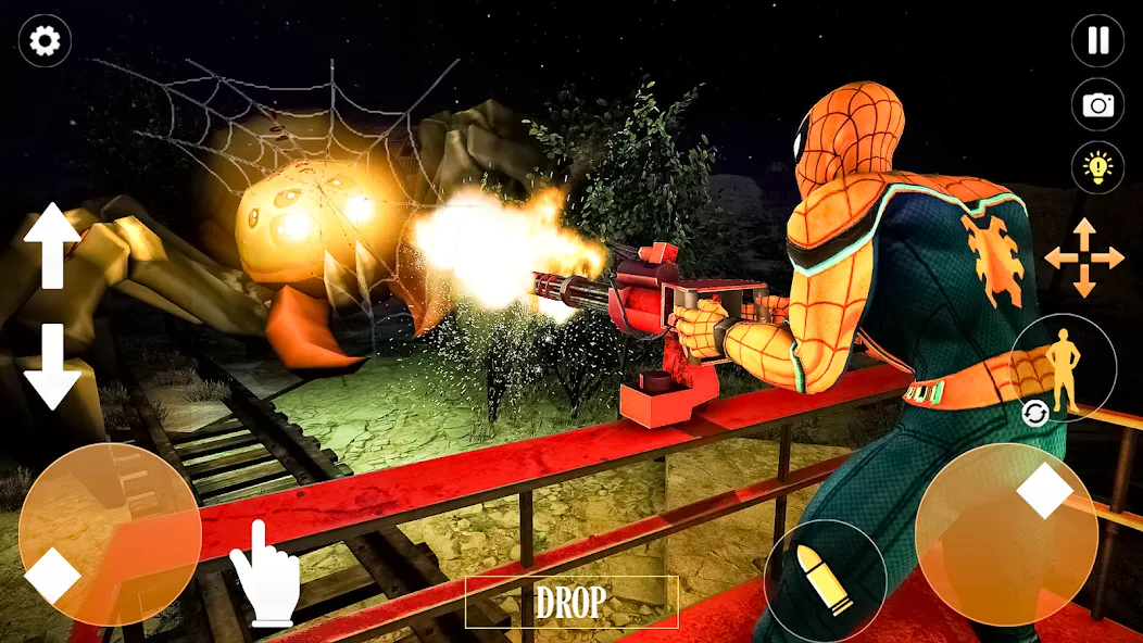 Horror Spider : Scary Train — скриншот 2