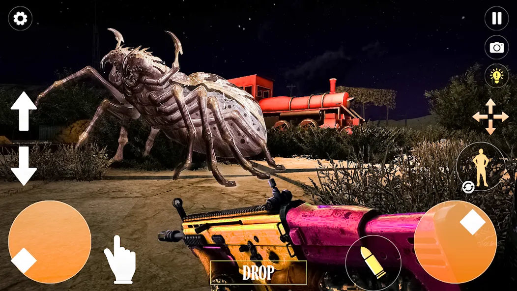 Horror Spider : Scary Train — скриншот 5