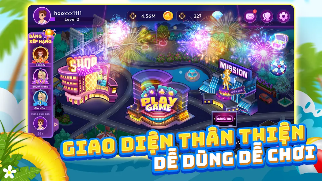 Tiến lên chặt heo Cybernetic — скриншот 3 Tiến lên chặt heo Cybernetic — скриншот 3