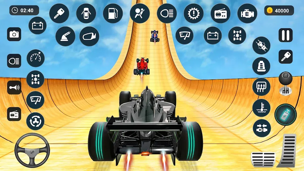 Formula Car Stunt - Car Games — скриншот 2