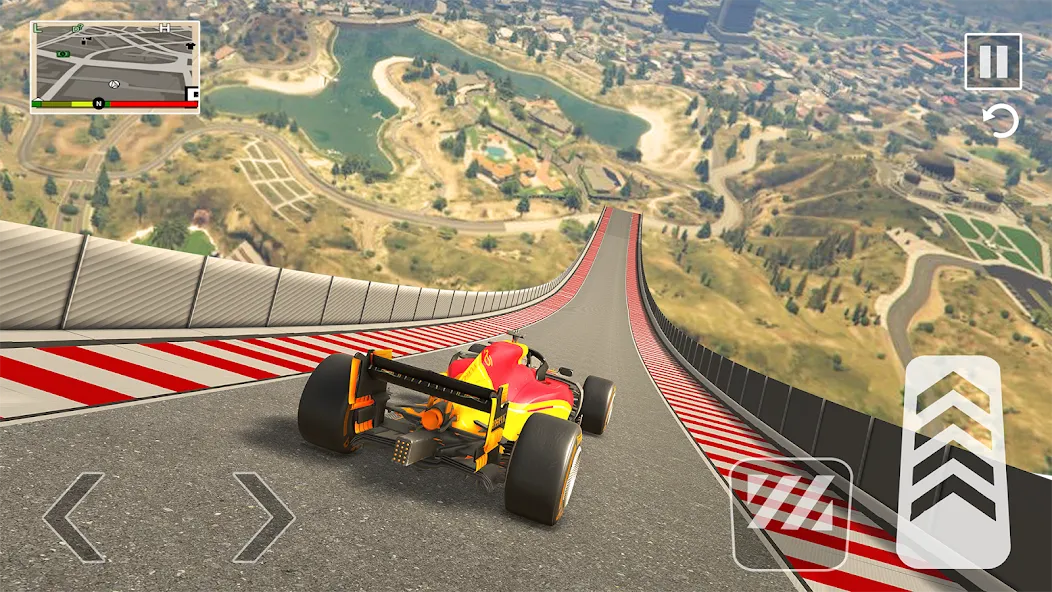 Formula Car Stunt - Car Games — скриншот 3