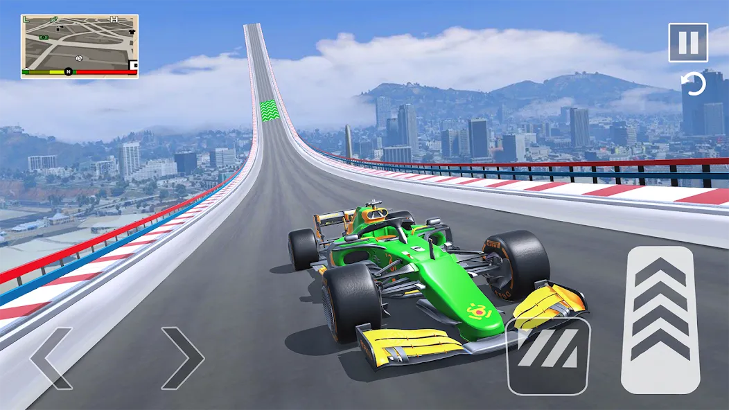 Formula Car Stunt - Car Games — скриншот 4