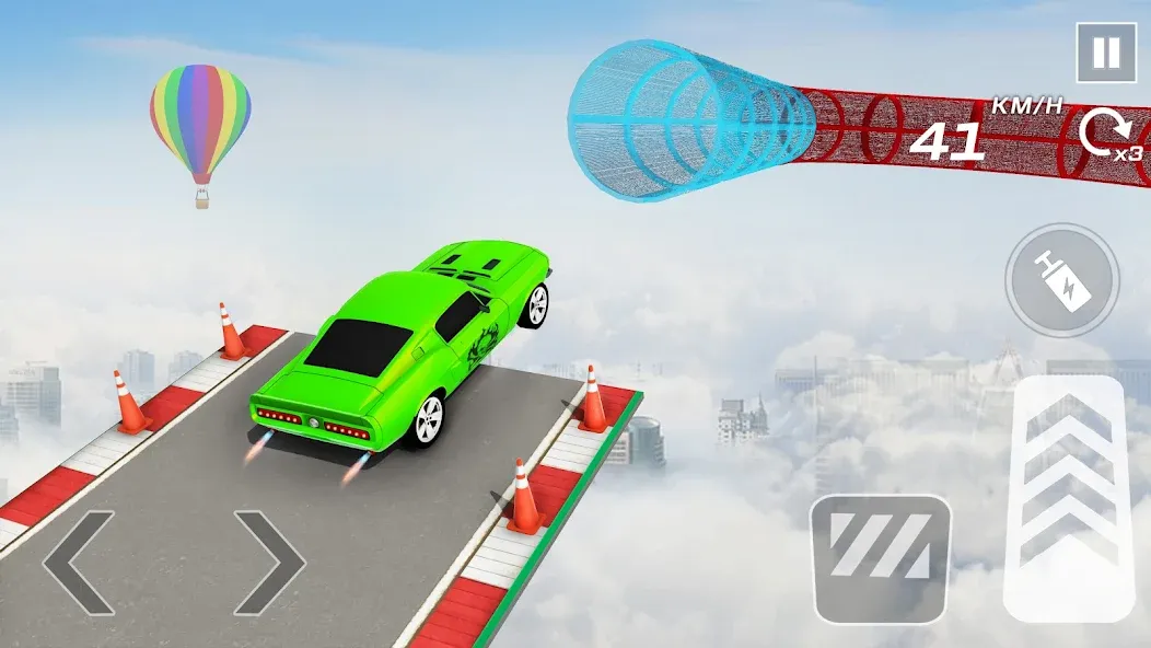 Car Games 3D - GT Car Stunts — скриншот 3