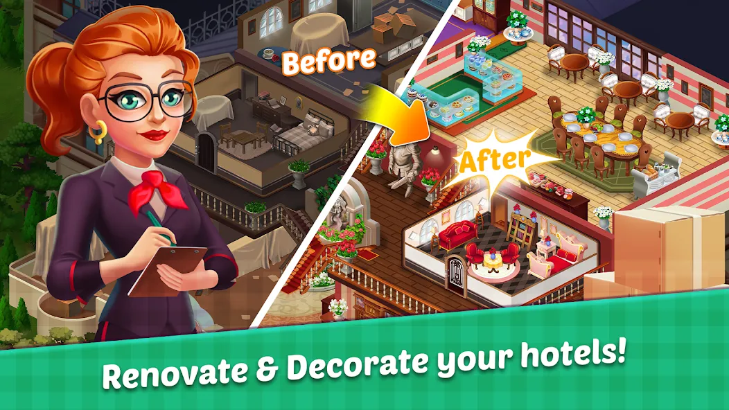 Hotel Madness Grand Hotel — скриншот 5