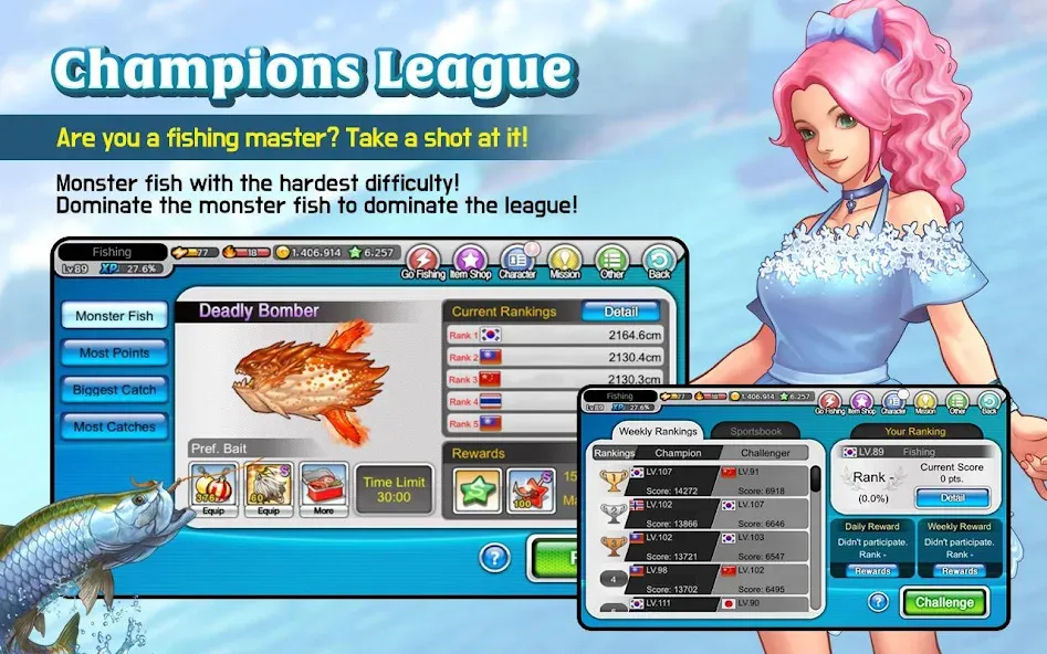 Fishing Superstars — скриншот 4 Fishing Superstars — скриншот 4