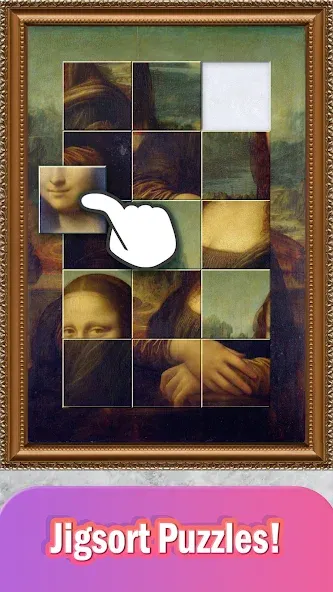 Jigsort Puzzles — скриншот 1