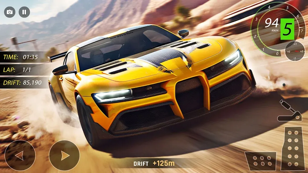 Highway Drifting Racing Games — скриншот 3