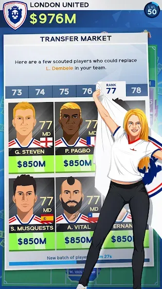 Idle Eleven - Soccer tycoon — скриншот 4