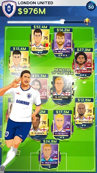 Idle Eleven - Soccer tycoon — скриншот 5