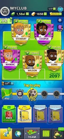 Idle Soccer Story - Tycoon RPG — скриншот 2