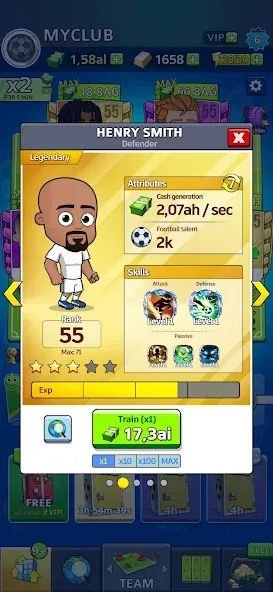Idle Soccer Story - Tycoon RPG — скриншот 4