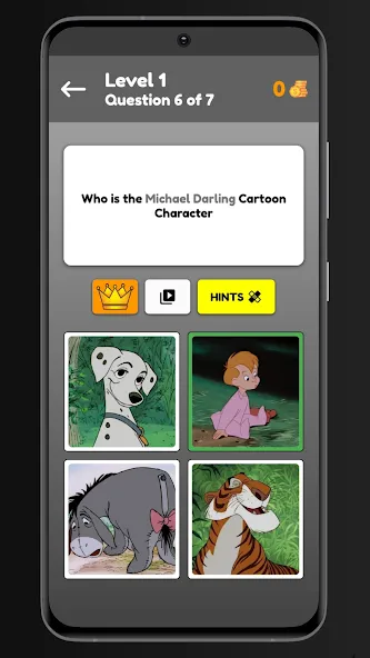 Guess Cartoon Character Quiz — скриншот 2