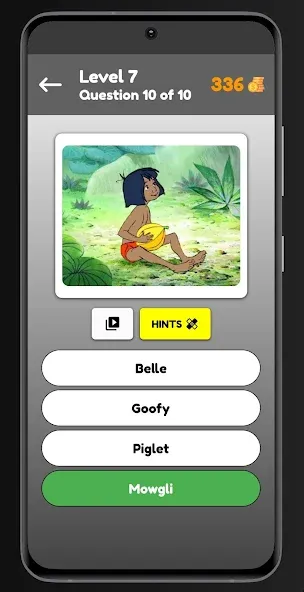 Guess Cartoon Character Quiz — скриншот 3