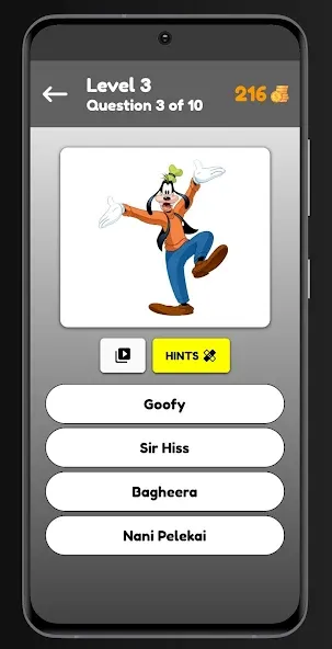 Guess Cartoon Character Quiz — скриншот 5