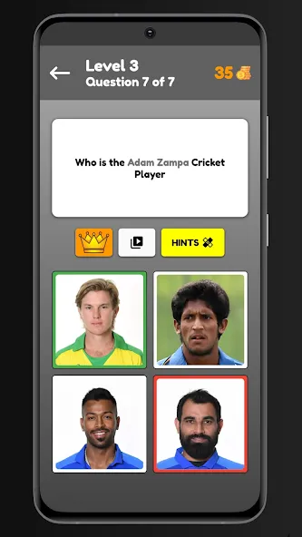 Cricket Quiz — скриншот 2