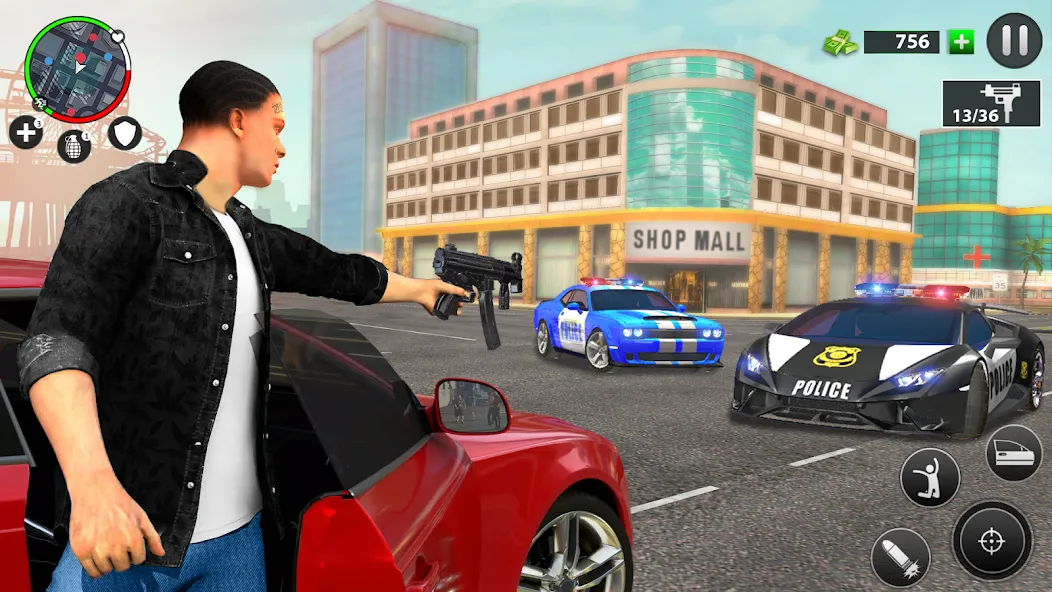 Real Grand Gangster Crime City — скриншот 5