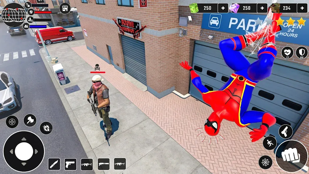 Miami Superhero: Spider Games — скриншот 3