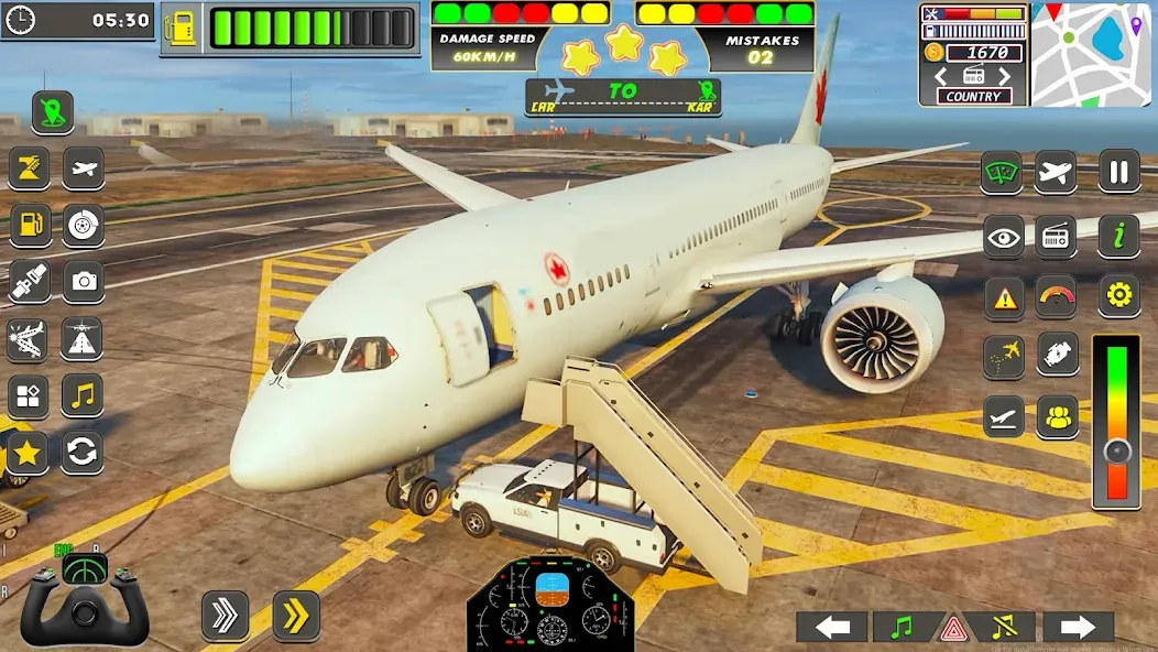 Real Flight Sim Airplane Games — скриншот 3