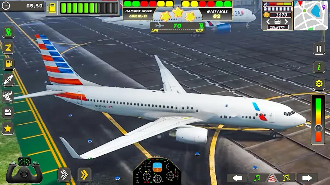 Real Flight Sim Airplane Games — скриншот 5