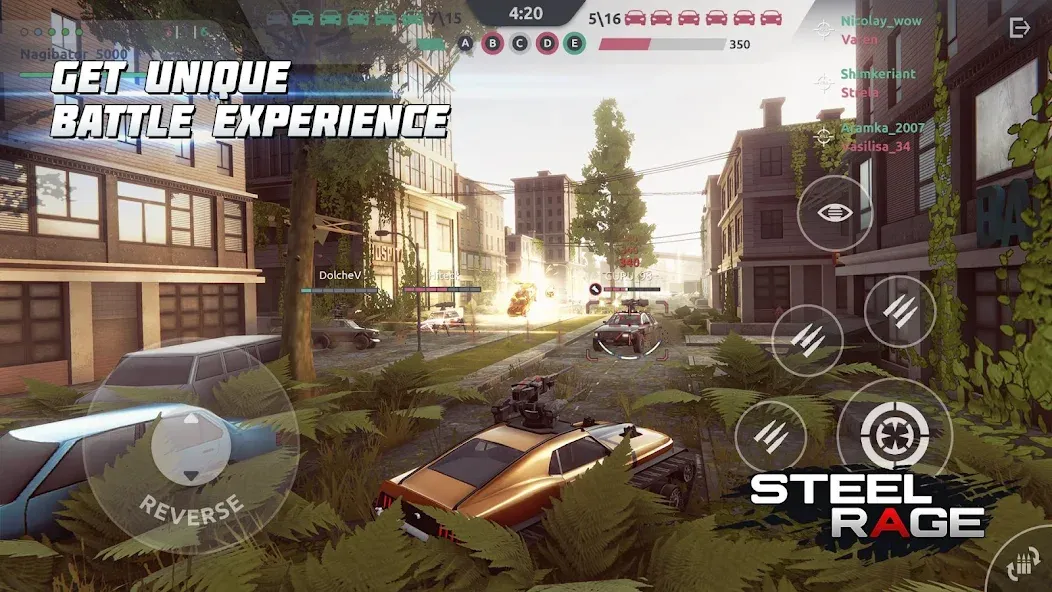 Steel Rage: Mech Cars PvP War — скриншот 5