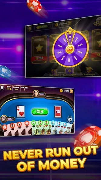 Gin Rummy - Card Game — скриншот 4