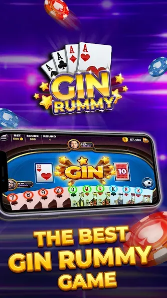 Gin Rummy - Card Game — скриншот 5