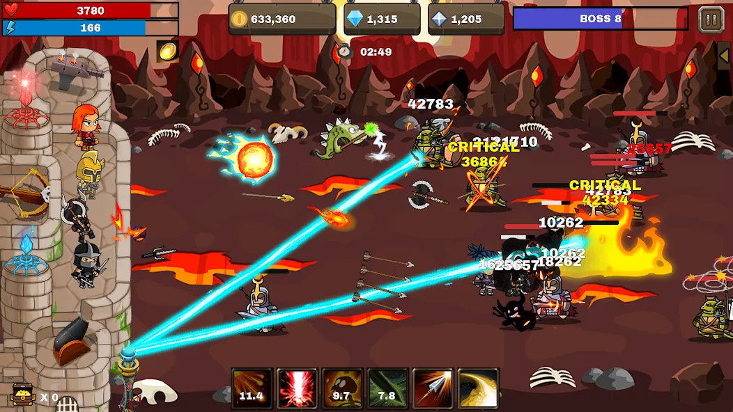 Final Castle Defence:Idle RPG — скриншот 3 Final Castle Defence:Idle RPG — скриншот 3