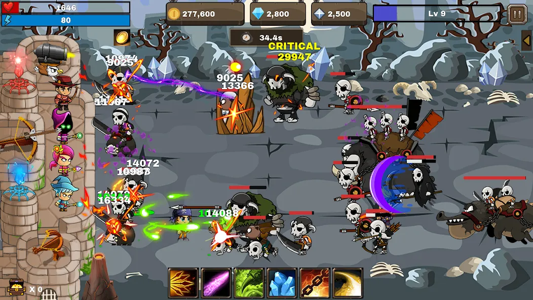 Final Castle Defence:Idle RPG — скриншот 5