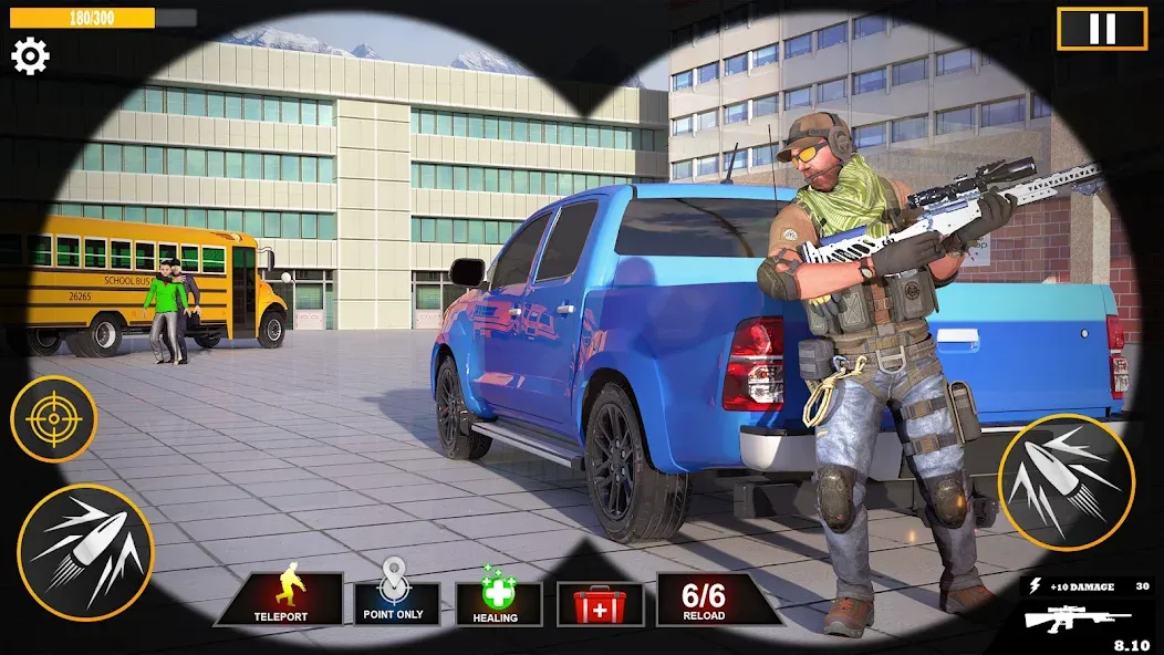 Banduk Game - Sniper Gun Games — скриншот 5