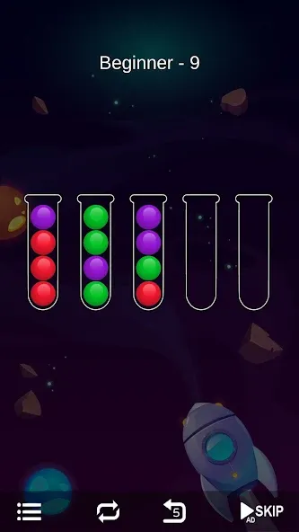 Ball Sort - Bubble Sort Puzzle — скриншот 3